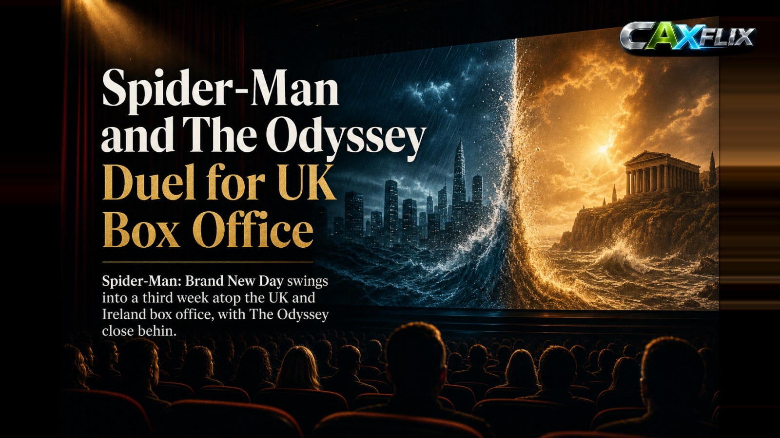 Spider-Man and The Odyssey Duel for UK and Ireland Box Office Supremacy
