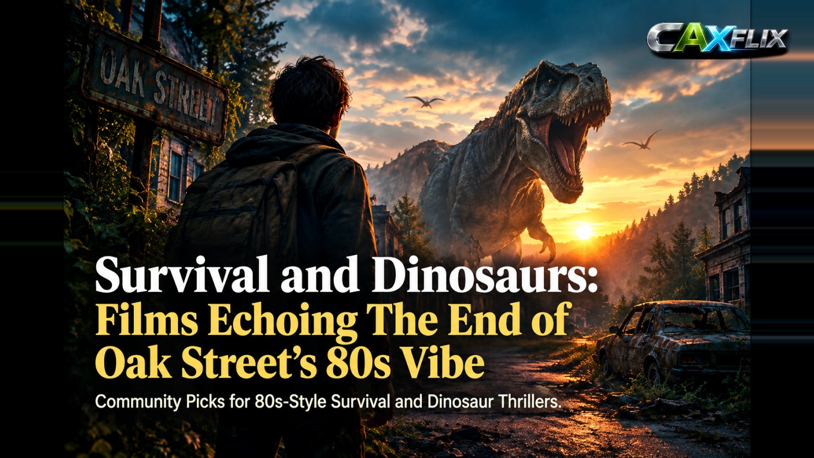 Survival and Dinosaurs: Films Echoing The End of Oak Street’s 80s Vibe